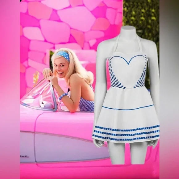 unbranded Dresses Barbie Costume Barbie Cosplay Heart Dress
